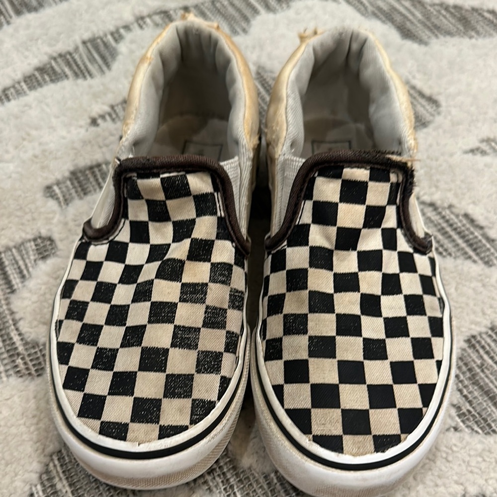 Vans Checkered Slip-On Kids Shoes
